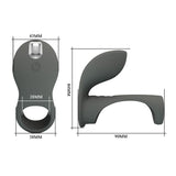 Pretty Love - Anillo Vibrador Recargable Con Doble Estimulador