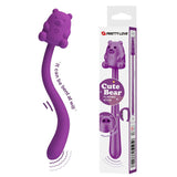 Pretty Love - Cute Bear Flirting Stick Vibrador Recargable