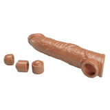 Pretty Love - Funda Extensora Para Pene Ajustable 26 Cm Ø 4 Cm Color Marrón
