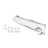 Pretty Love - Funda Extensora Para Pene Ajustable 26 Cm Ø 4 Cm Color Transparente