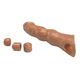 Pretty Love - Funda Extensora Para Pene Ajustable 28 Cm Ø 4,5 Cm Color Marrón