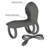 Pretty Love - Funda Para Pene Con Doble Estimulación Y Efecto Oral