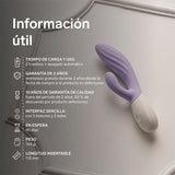 Lelo - Ina Twist Vibrador Rabbit Punto G Y Clítoris Lavanda