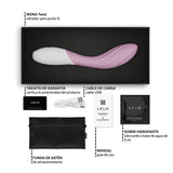 Lelo - Mona Twist Vibrador Para Punto G Recargable App Control Lavanda Rosa