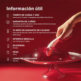 Lelo - Mona Spectra Masajeador Íntimo Con Luz Roja Recargable App Control