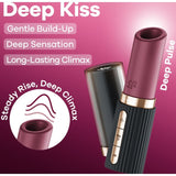 Satisfyer - Deep Kiss Estimulador Clítoris Por Ondas Granate / Negro