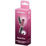 Satisfyer - Deep Kiss Estimulador Clítoris Por Ondas Granate / Negro