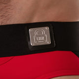 Locker Gear - Wide Waistband Jock Brief Rojo L