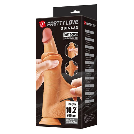 Pretty Love - Quinlan Dildo Realístico 26 Cm Ø 5,5 Cm Color Natural