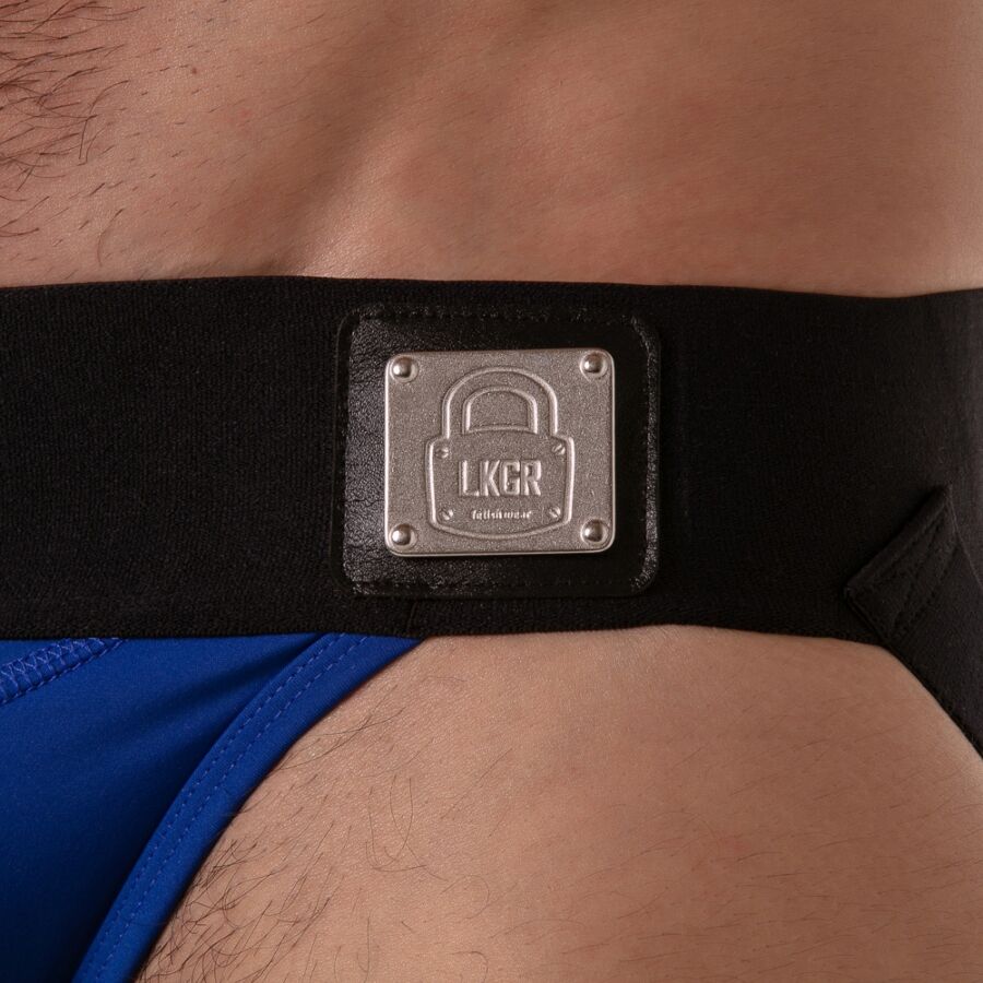 Locker Gear - Wide Waistband Jockstrap Azul S