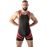 Locker Gear - Mono Open Access Singlet Rojo S
