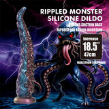 Power Monsters - Abyssal Tentacle Dildo Tricolor 46 Cm Ø 7 Cm