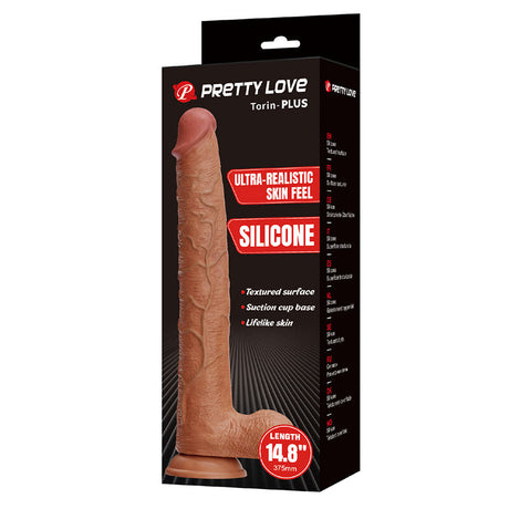 Pretty Love - Terin Plus Dildo Realístico Con Ventosa 37,6 Cm Ø 5,5 Cm