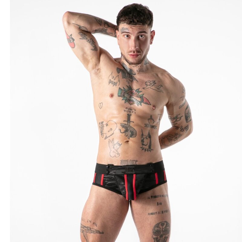 Locker Gear - Full Military Access Jock Brief Rojo Xl