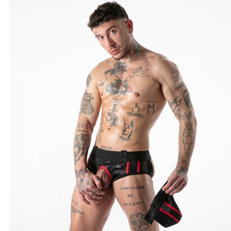 Locker Gear - Full Military Access Jock Brief Rojo Xl
