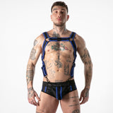 Locker Gear - Arnés Full Military Access Azul S/m