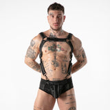 Locker Gear - Arnés Full Military Access Rojo L/xl