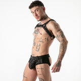 Locker Gear - Arnés Full Military Access Negro S/m