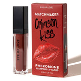 Eye Of Love - Matchmaker Crimson Kiss Brillo Labial Rojo Efecto Volumen Con Feromonas 8,5 Ml