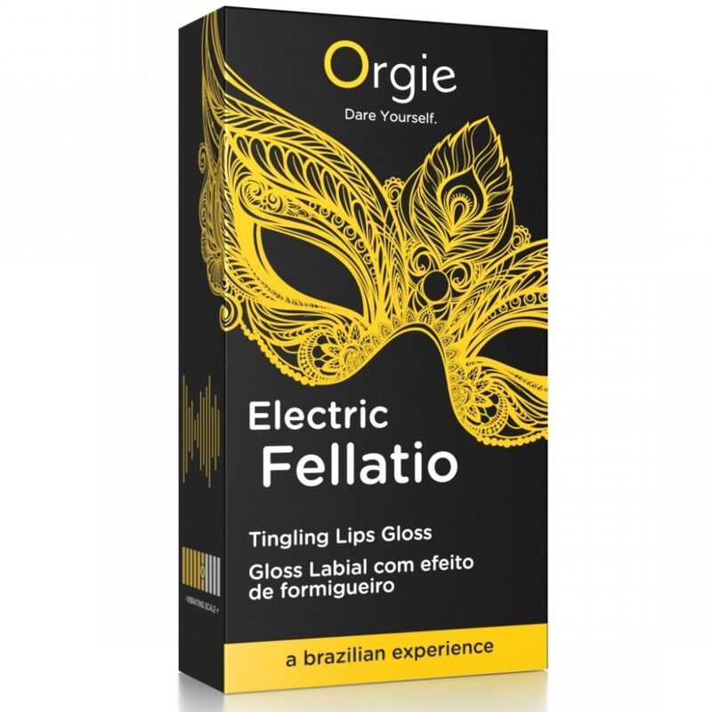 Orgie - Electric Fellatio Gloss Labial Besable Efecto Vibrante 10 Ml