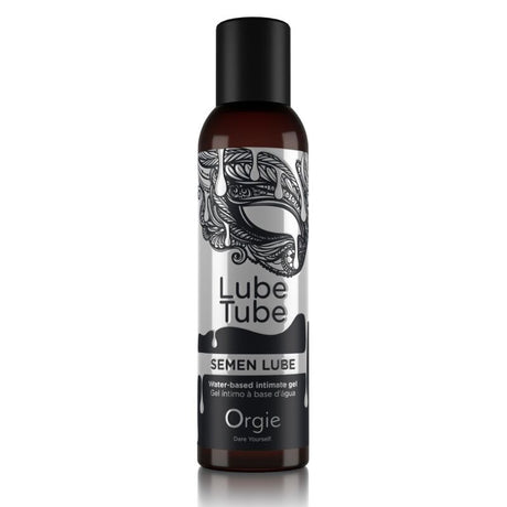 Orgie - Lube Tube Semen Lube Gel Íntimo Base Agua Textura Semen 150 Ml