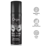 Orgie - Xtra Time Sérum De Silicona Retardante Sin Anestésicos 15 Ml