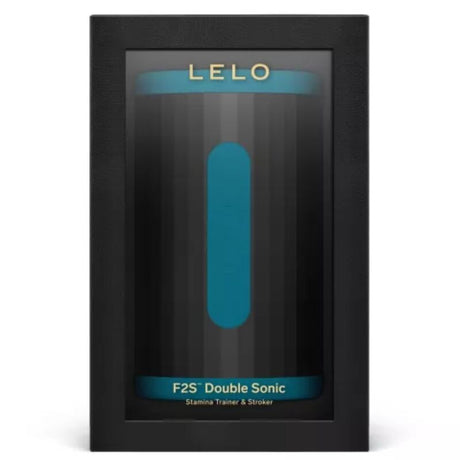 Lelo - F2s Double Sonic Masturbador Masculino Con Doble Estimulación Sónica Verde Azulado