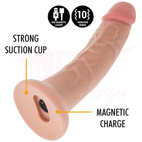 Mythology - Asher Original Dildo M - Vibrador Compatible Con Watchme Wireless Technology