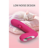 Pretty Love - Duden Vibrador De Silicona Recargable 12 Modos De Vibración Y 3 Modos De Balanceo Rosa