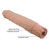 Pretty Love - Kessler Dildo Vibrador Realista 10 Modos De Vibración Y 10 De Empuje 22 Cm Natural