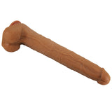 Pretty Love - Viggo Dildo Realista Tacto Suave Con Piel Deslizante 36,5 Cm Marrón