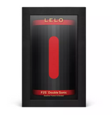 Lelo - F2s Double Sonic Masturbador Masculino Con Doble Estimulación Sónica Rojo