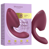 Womanizer - Duo Next Estimulador Vibrador Dual Clítoris & Punto·g Rosa