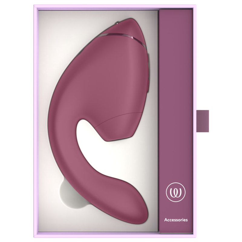 Womanizer - Duo Next Estimulador Vibrador Dual Clítoris & Punto·g Rosa