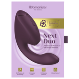 Womanizer - Duo Next Estimulador Vibrador Dual Clítoris & Punto·g Morado