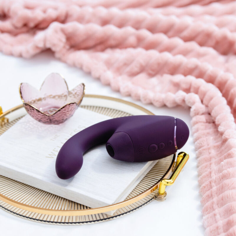 Womanizer - Duo Next Estimulador Vibrador Dual Clítoris & Punto·g Negro