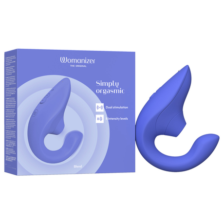 Womanizer - Blend Estimulador Vibrador Rabbit Azul