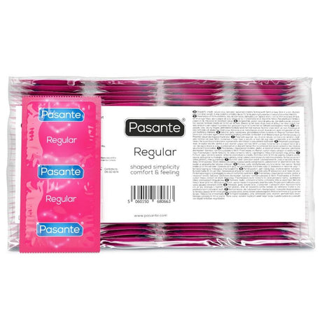 Pasante - Condom Gama Regular 144 Unidades (bolsa)