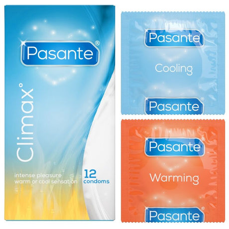 Pasante - Climax 6 Efecto Calor + 6 Efecto Frío / 12 Unidades