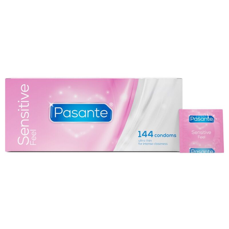 Pasante - Preservativos Sensitive Ultrafino 144 Unidades