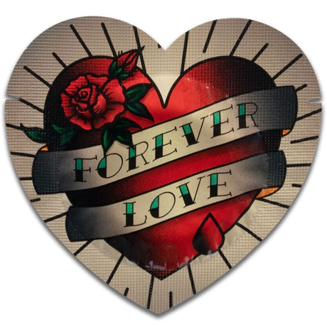 Pasante - Preservativo Rojo Forma Corazon Bolsa 144 Unidades
