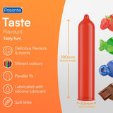 Pasante - Preservativo Sabor Fresa Bolsa 144 Unidades