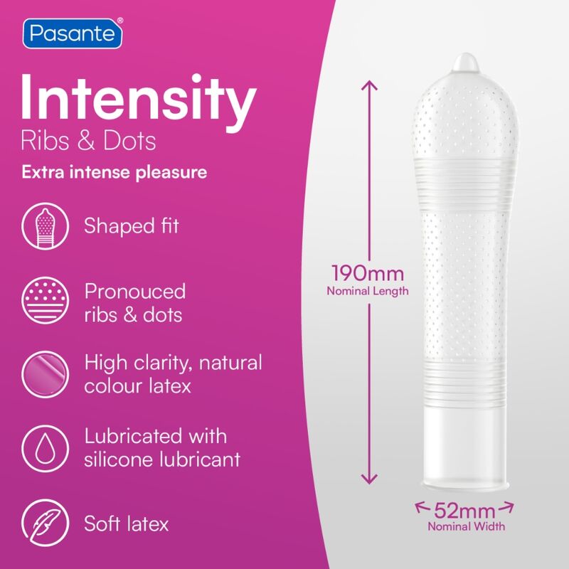 Pasante - Puntos Y Estrías Intensity 12 Unidades