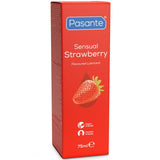 Pasante - Sensual Strawberry Lubricante Íntimo Base Agua Sabor Fresa 75 Ml