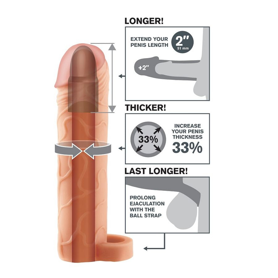 Fantasy X- Tensions - Perfect 2 Extension Pene Con Correa