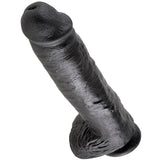 King Cock - Pene Realistico Negro 28 Cm