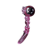 Baile - Anillo Silicona 10 Ritmos Lengua Con Vibracion Rosa