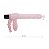 Baile - Arnes Sin Cuerda Tpr Con Vibracion Y Estimulacion Anal 25.4 Cm