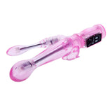 Baile - Vibrador Flexible Con Estimulador Anal
