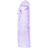 Baile - Funda Lila Para El Pene En Silicona Adaptable 13 Cm